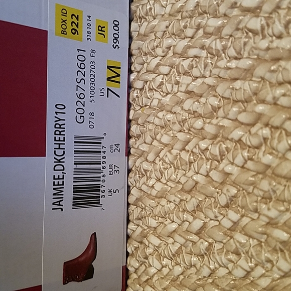 Circus by Sam Edelman Booties Size 7M NWOT Dark Cherry - Picture 8 of 8